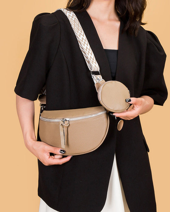 Crossbody-saddeltaske (Dame)