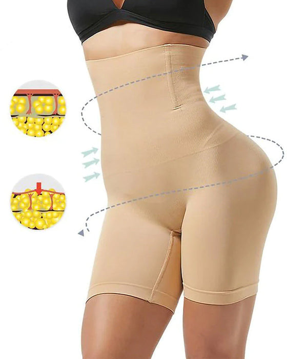 Højtaljede mavekontrolbukser