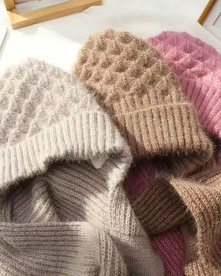 Vindtæt huetørklæde med integreret ørebeskyttelse