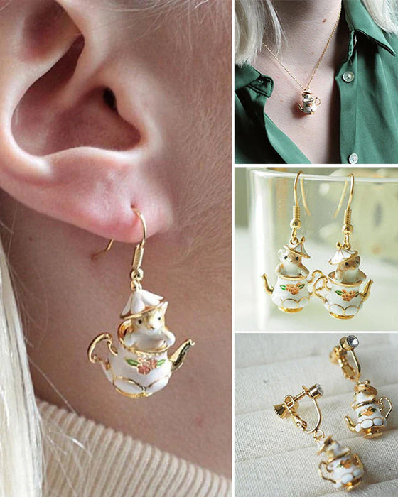 Mus i min tekande smykkesæt