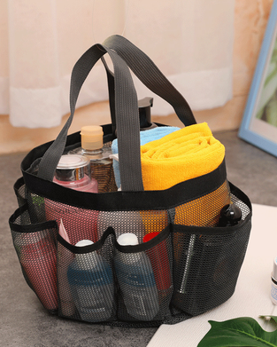 Mesh håndtaske med stor kapacitet