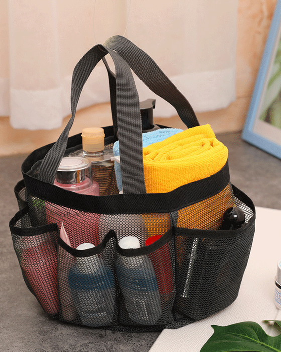 Mesh håndtaske med stor kapacitet