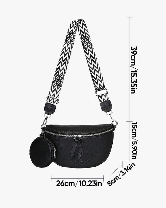 Crossbody-saddeltaske (Dame)
