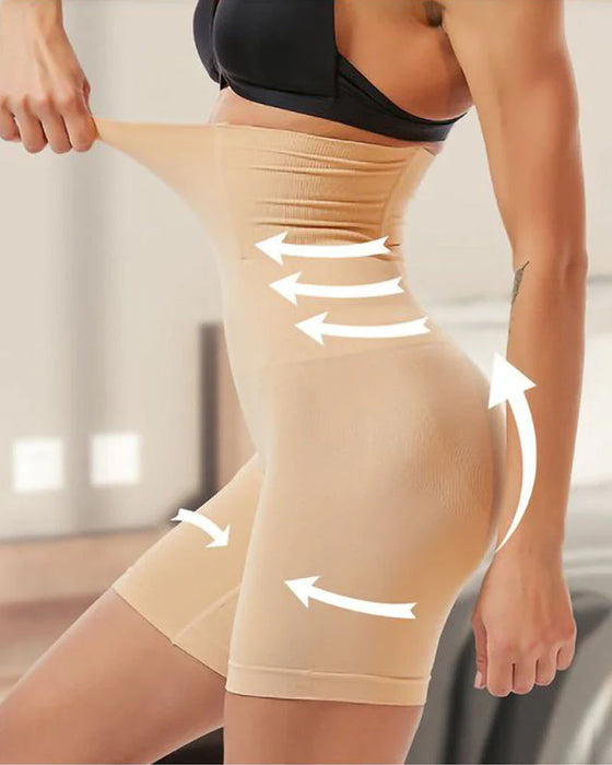 Højtaljede mavekontrolbukser