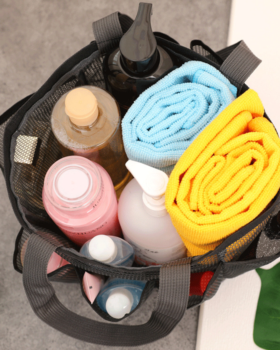 Mesh håndtaske med stor kapacitet