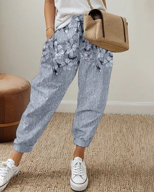 Casual jeans med lommetryk til kvinder