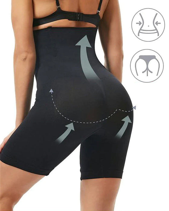 Højtaljede mavekontrolbukser