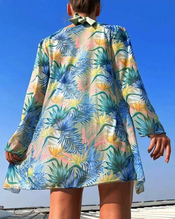 Sexet bikinisæt med betræk